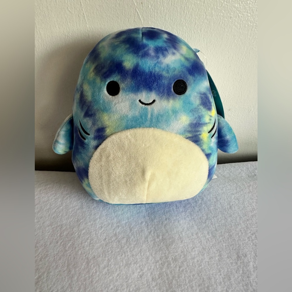 Squishmallow plushie Luther tie dye plushie toy